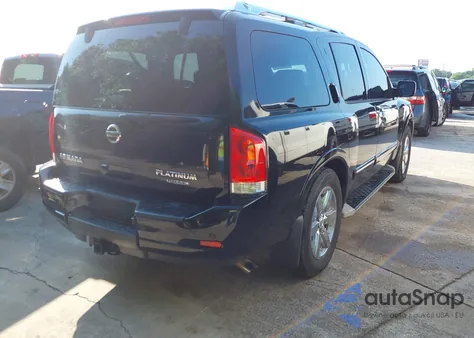 2011 Nissan Armada Platinum from USA, damaged, VIN 5N1BA0ND3BN606038